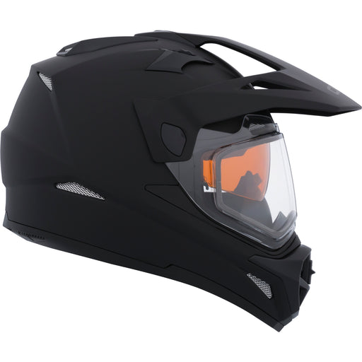 CKX QUEST RSV SOLID DUAL SPORT HELMET 2025 - MATTE BLACK - DUAL LENS