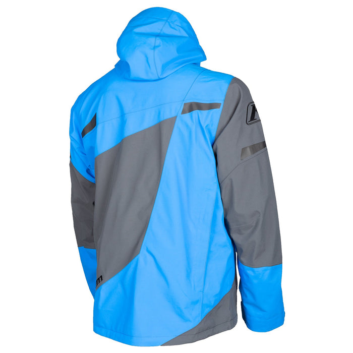 Klim Storm Jackets in Electric Blue Lemonade - Asphalt - 2021