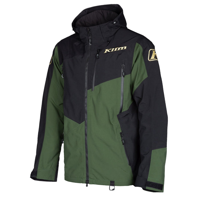 Klim Storm Jackets in Kombu - Green - Metallic Gold - 2021