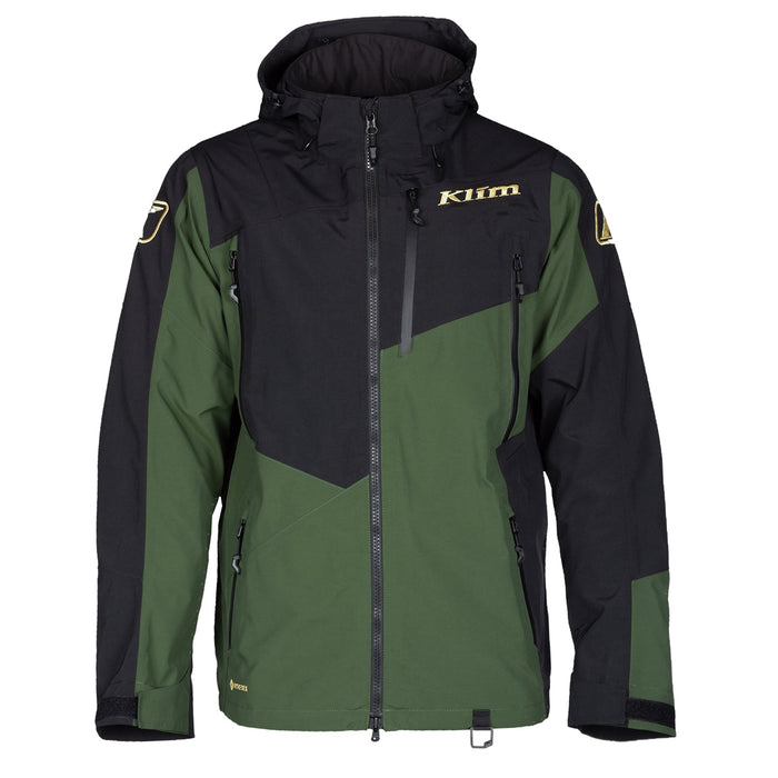 Klim Storm Jackets in Kombu - Green - Metallic Gold - 2021