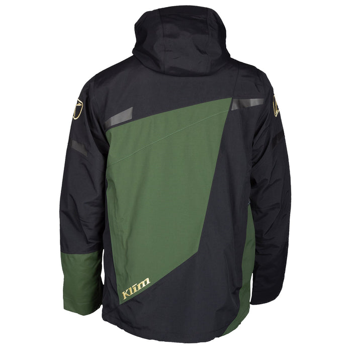 Klim Storm Jackets in Kombu - Green - Metallic Gold - 2021