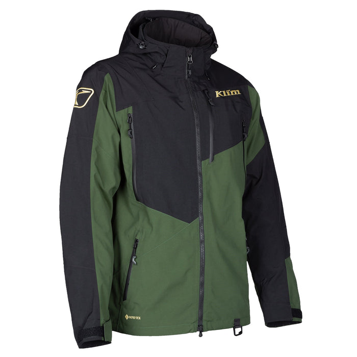 Klim Storm Jackets in Kombu - Green - Metallic Gold - 2021