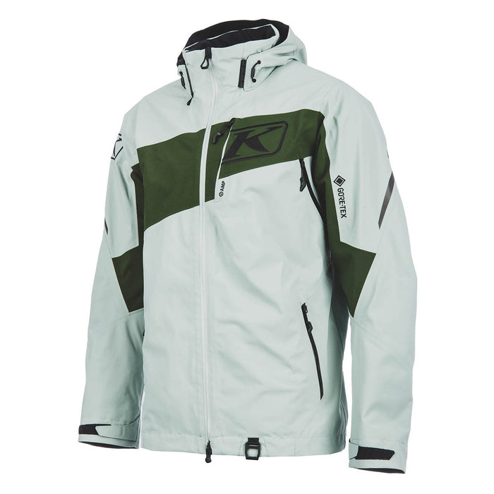 Klim Storm Jacket in Slate Gray - Kombu Green