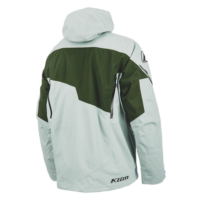 Klim Storm Jacket in Slate Gray - Kombu Green