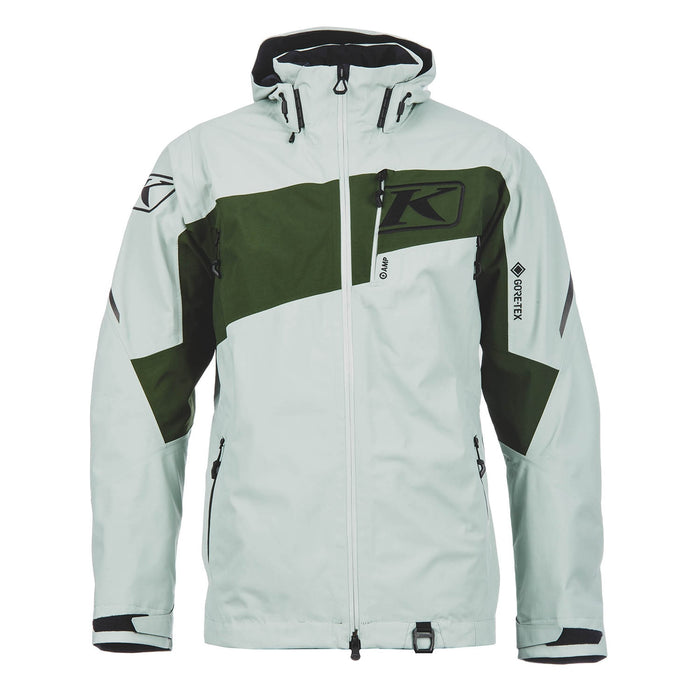 Klim Storm Jacket in Slate Gray - Kombu Green