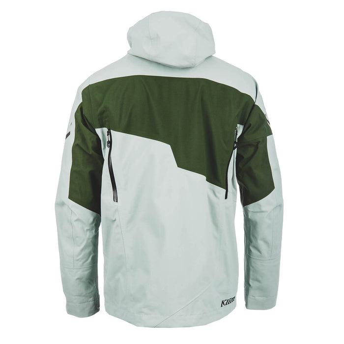 Klim Storm Jacket in Slate Gray - Kombu Green