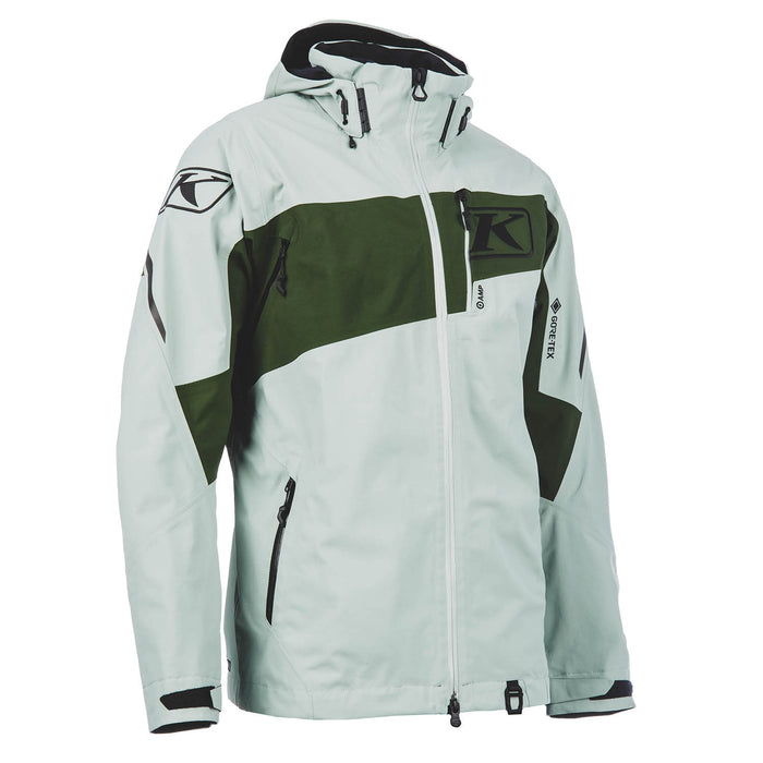 Klim Storm Jacket in Slate Gray - Kombu Green