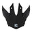 CKX TX228 SOLID HELMET - REPLACEMENT PEAK in Matte Black