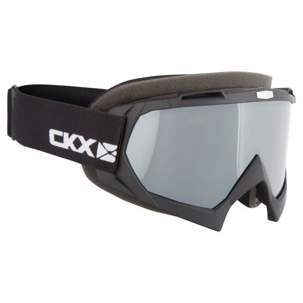 CKX Assault Snowgoggles 2025 - Mat Black - Mirror Light smoke
