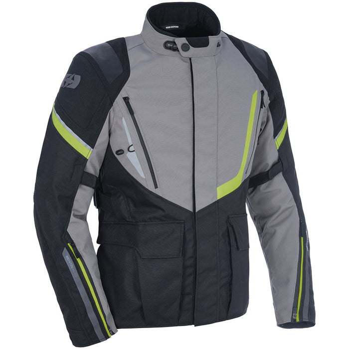 OXFORD MONTREAL 4.0 JACKET  in Black/Grey/Fluo