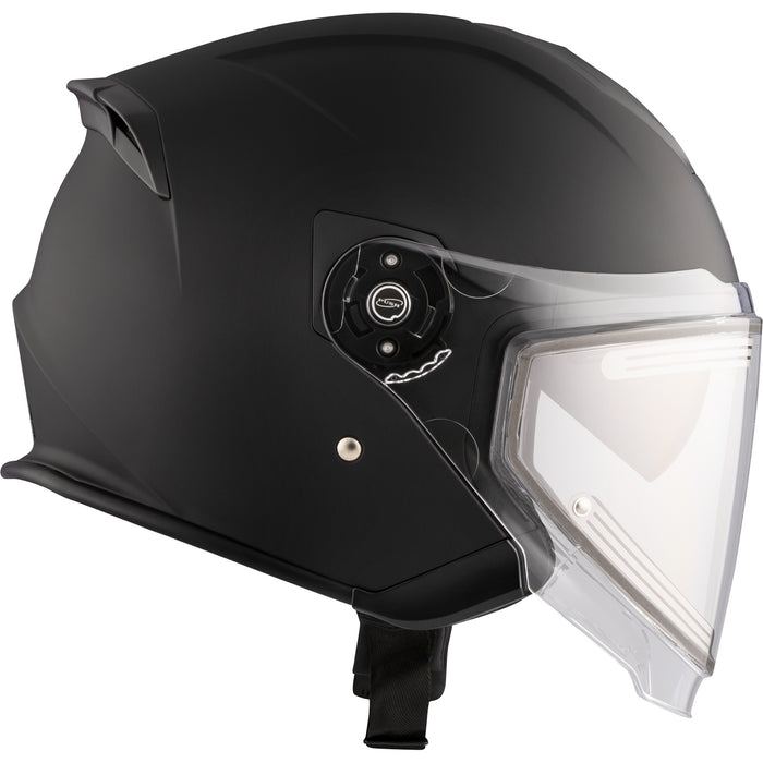 CKX RAZOR RSV SOLID ELECTRIC DOUBLE LENS HELMET 2025 - Matte Black 