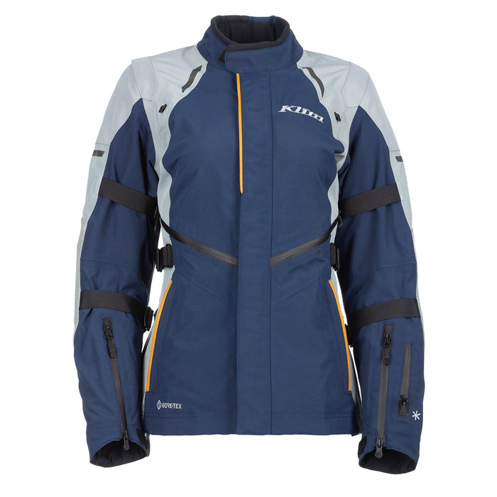 KLIM ALTITUDE WOMENS JACKET 2026 in Dress Blues - Golden Brown