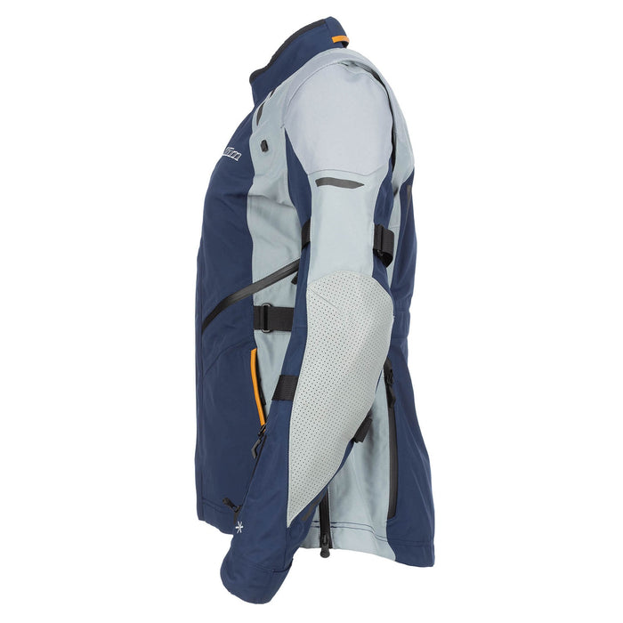 KLIM ALTITUDE WOMENS JACKET 2026 in Dress Blues - Golden Brown