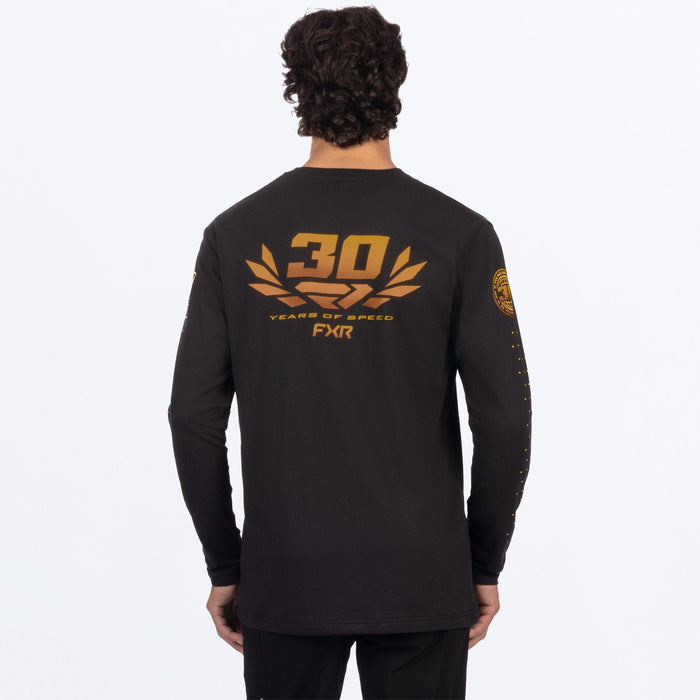 FXR 30 YEARS OF SPEED PREMIUM LONGSLEEVE 2025 - Black/Kash