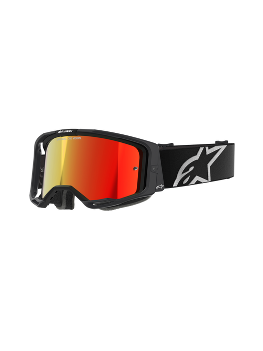 ALPINESTARS VISION 8 GOGGLES in Corp black/ black Mirror red 