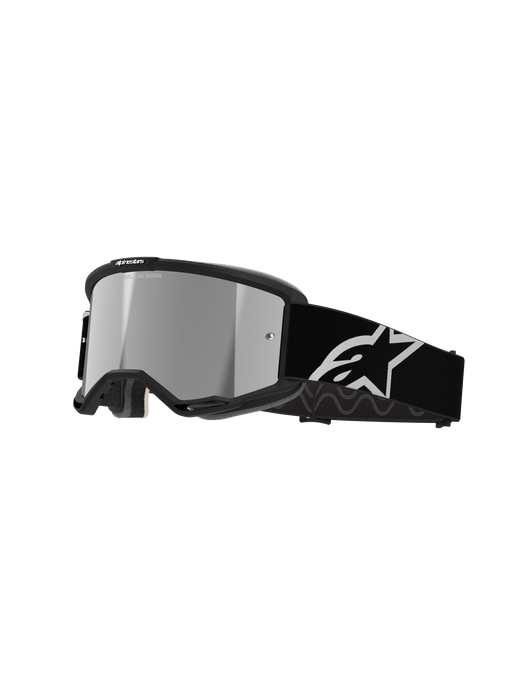 ALPINESTARS VISION 5 GOGGLES in Corp black/ black - Mirror silver