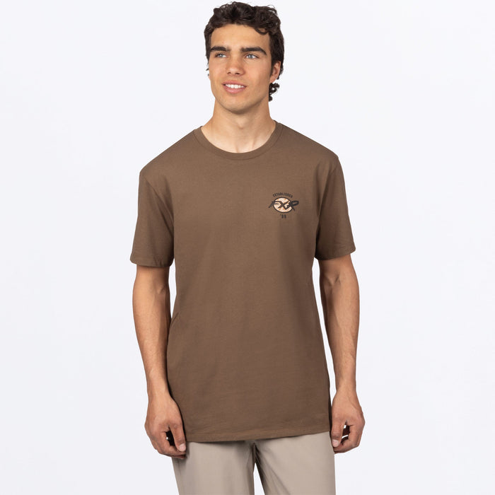 FXR RELIC PREMIUM T-SHIRT in Teak/Black