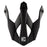 CKS TX319 SOLID ELMET - REPLACEMENT PEAK in Matte Black