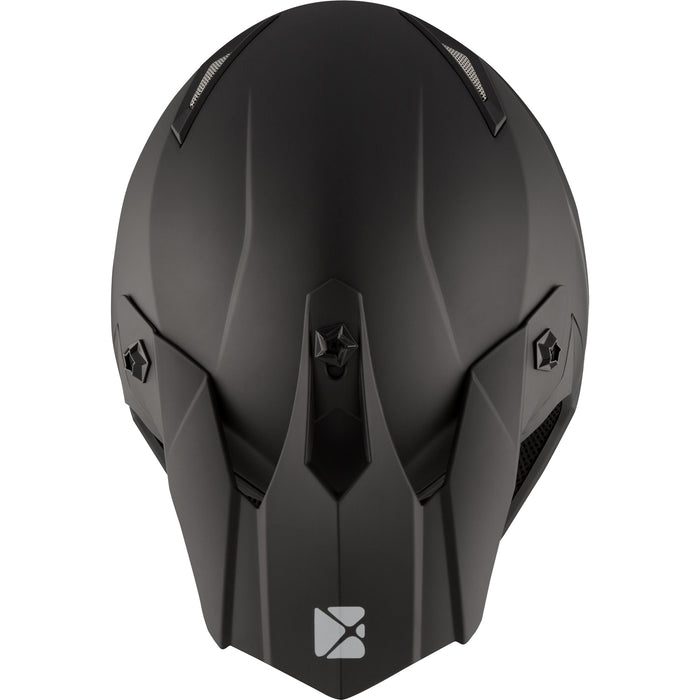 CKX TX019Y SOLID YOUTH HELMET 2025 - MATTE BLACK
