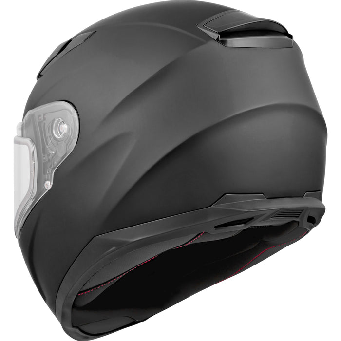 CKX RR619 SOLID HELMET DOUBLE LENS 2025 - Matte Black