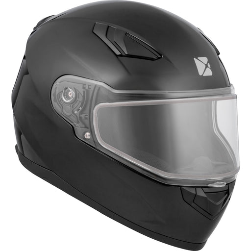 CKX RR619 SOLID HELMET DOUBLE LENS 2025 - Glossy Black