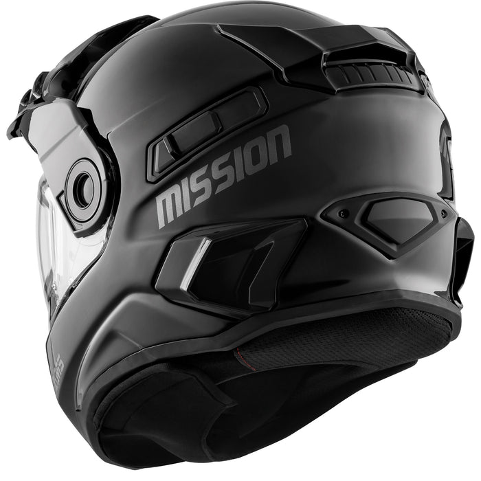 CKX MISSION AMS SOLID HELMET 2025 - Glossy Black