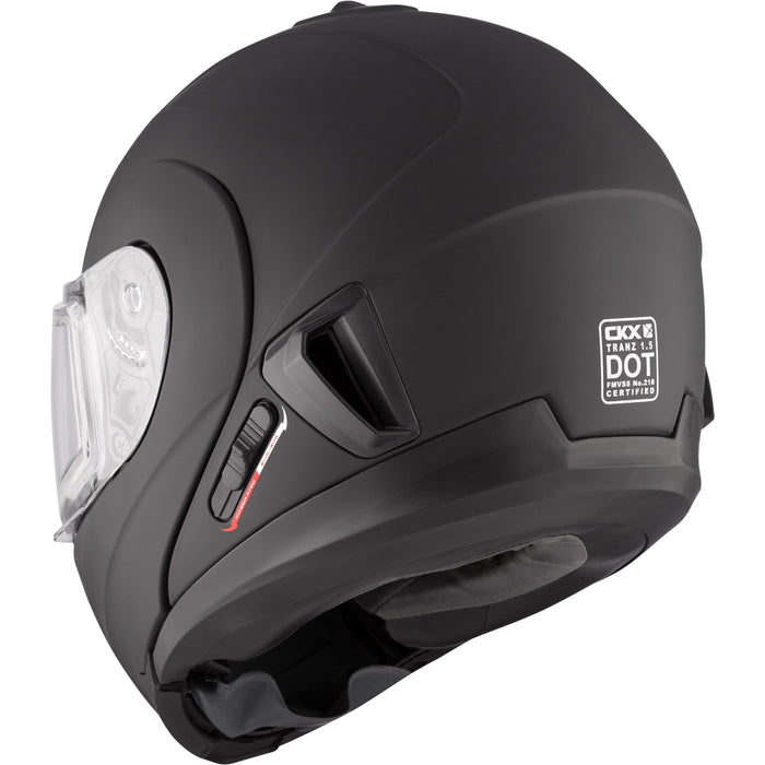 CKX TRANZ 1.5 AMS SOLID HELMET 2025 DOUBLE LENS - Matte Black
