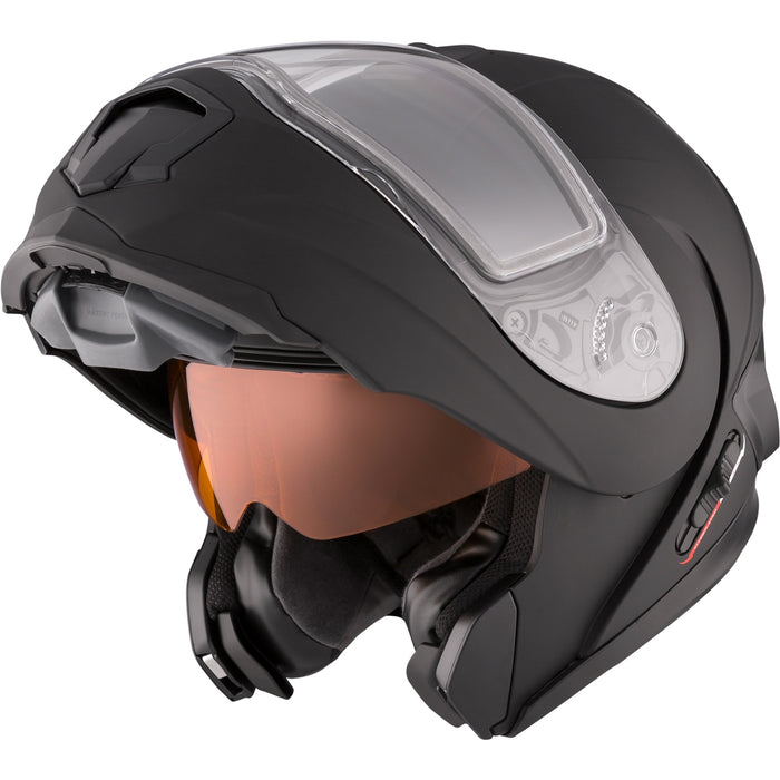 CKX TRANZ 1.5 AMS SOLID HELMET 2025 DOUBLE LENS - Matte Black