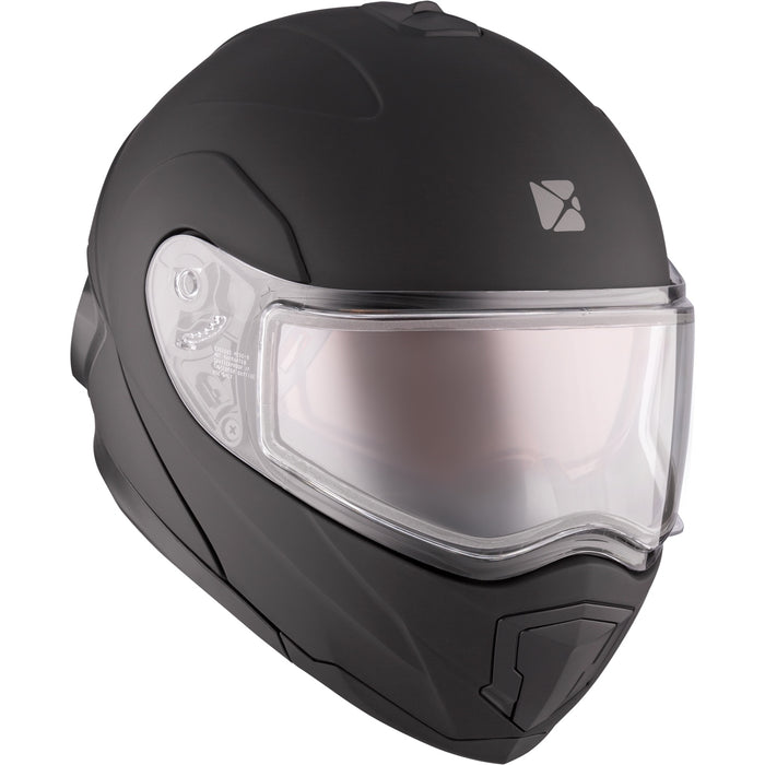 CKX TRANZ 1.5 AMS SOLID HELMET 2025 DOUBLE LENS - Matte Black