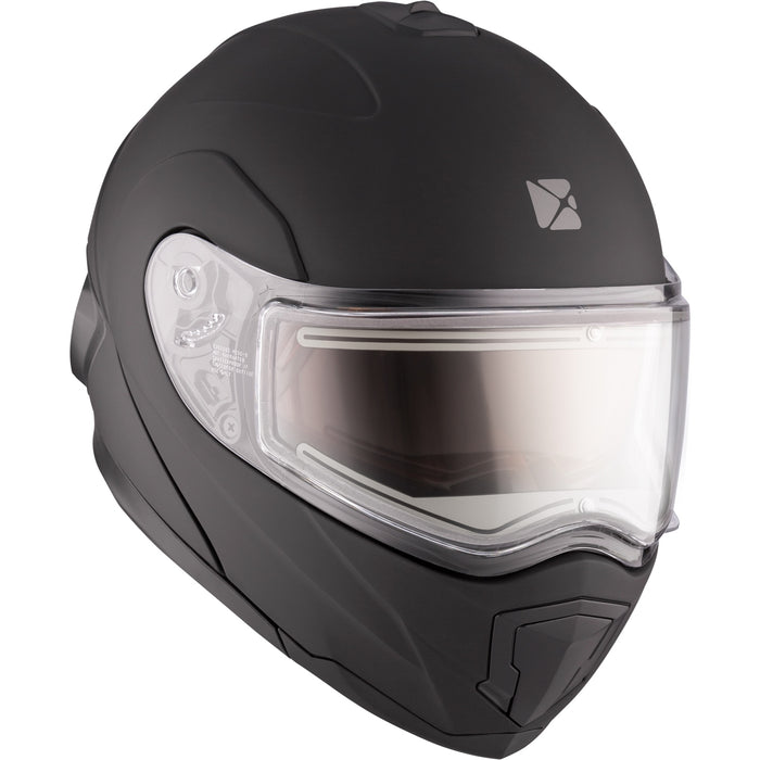 CKX TRANZ 1.5 AMS SOLID HELMET 2025 DOUBLE LENS - Gloss Black