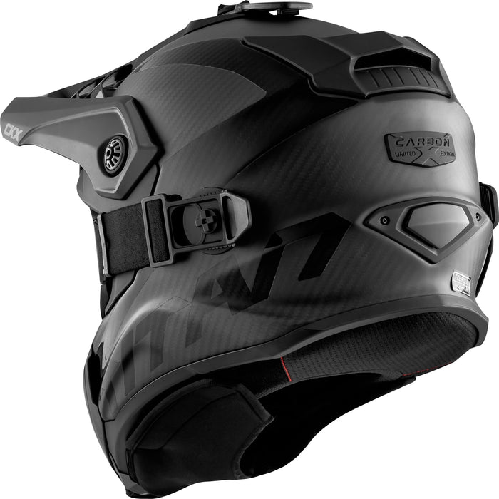 CKX CARBON FIBER ORIGINAL - ELECTRIC COMBO TITAN HELMET 2025 -  - Matte Carbon