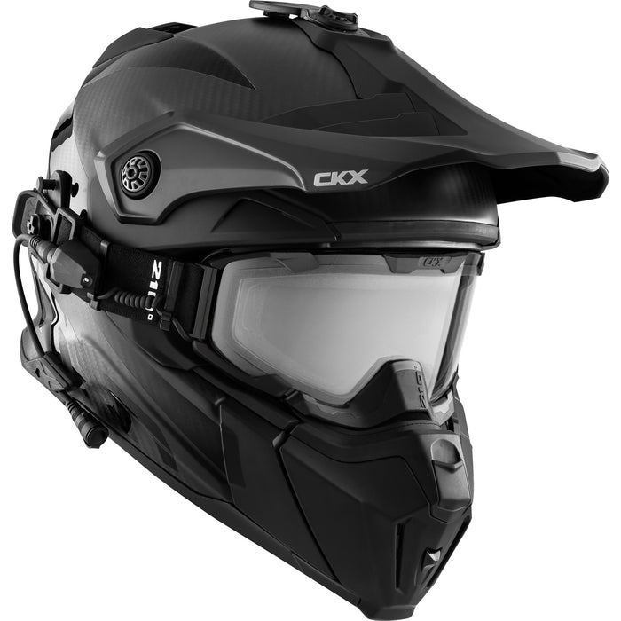 CKX CARBON FIBER ORIGINAL - ELECTRIC COMBO TITAN HELMET 2025 -  - Matte Carbon