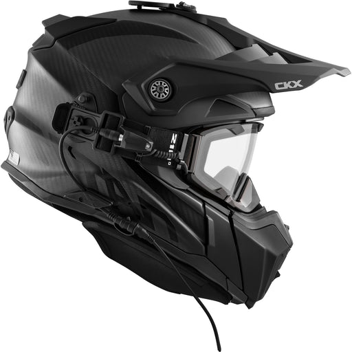 CKX CARBON FIBER ORIGINAL - ELECTRIC COMBO TITAN HELMET 2025 -  - Matte Carbon