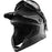 FIBERGLASS SOLID HELMET -  TITAN AIR FLOW - ELECTRIC COMBO 2025 - MATTE BLACK