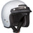CKX VG200 SOLID HELMET 2025 - Glossy Silver