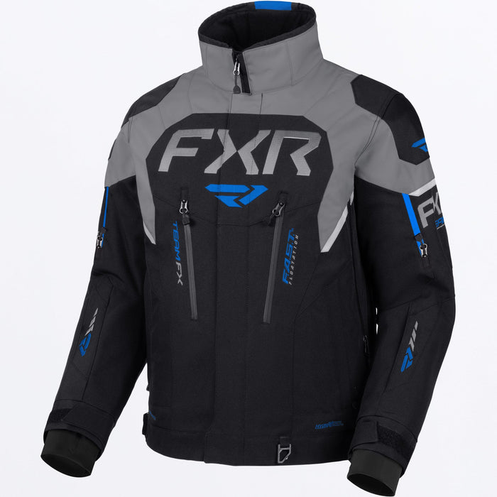 FXR TEAM FX 2-IN-1 JACKET 2025 - Titanium/Cobalt