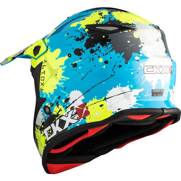 CKX TX019Y BLAST YOUTH HELMET 2025 - Glossy Green