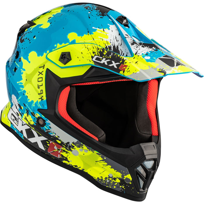 CKX TX019Y BLAST YOUTH HELMET 2025 - Glossy Green