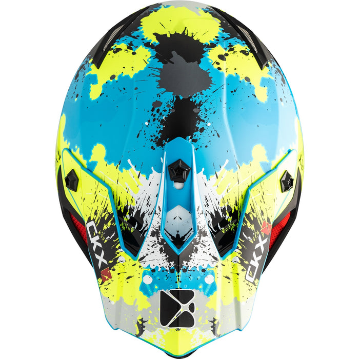 CKX TX019Y BLAST YOUTH HELMET 2025 - Glossy Green