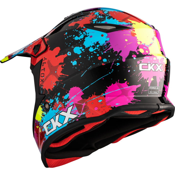CKX TX019Y BLAST YOUTH HELMET 2025 - Glossy Red