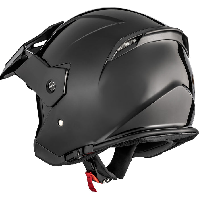 CKX RAZOR-X SOLID HELMET 2025 - GLOSSY BLACK