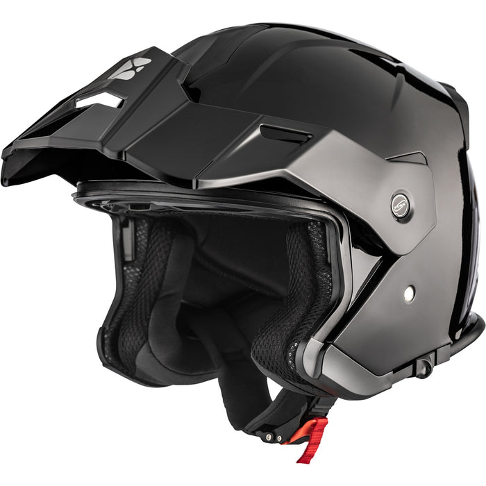 CKX RAZOR-X SOLID HELMET 2025 - GLOSSY BLACK