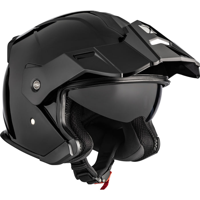 CKX RAZOR-X SOLID HELMET 2025 - GLOSSY BLACK