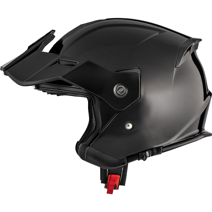 CKX RAZOR-X SOLID HELMET 2025 - GLOSSY BLACK