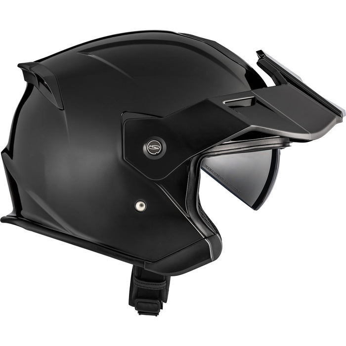CKX RAZOR-X SOLID HELMET 2025 - GLOSSY BLACK