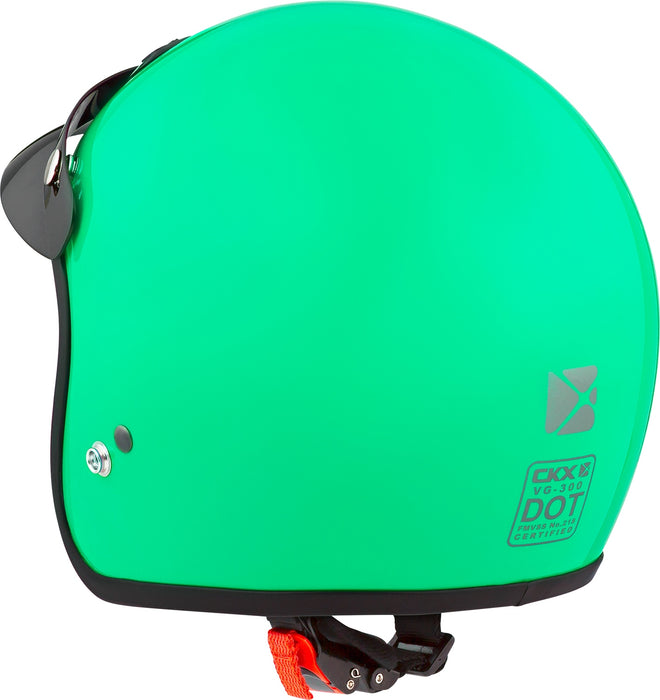 CKX VG200 SOLID YOUTH HELMET 2025 - Glossy Turquoise