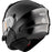 CKX CONTACT SOLID HELMET - ELECTRIC DOUBLE LENS 2025 - Glossy Black