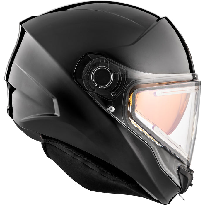 CKX CONTACT SOLID HELMET - ELECTRIC DOUBLE LENS 2025 - Glossy Black