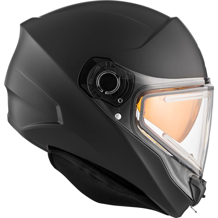 CKX CONTACT SOLID HELMET - ELECTRIC DOUBLE LENS 2025 - Matte Black