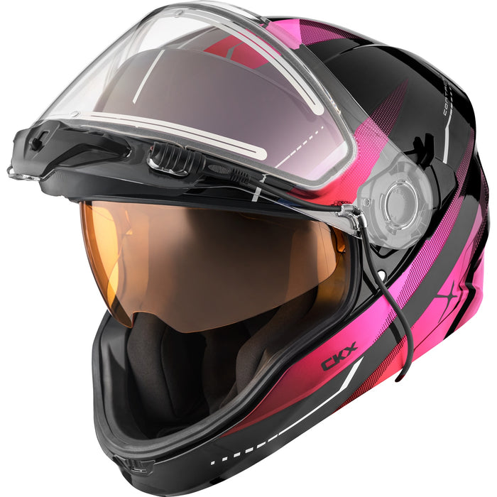 CKX CONTACT ARTIK HELMET ELECTRIC DOUBLE LENS 2025 - Pink